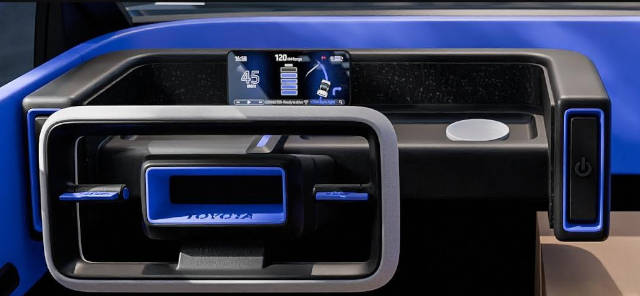 The FT-Me steering control is on the un-English left side
